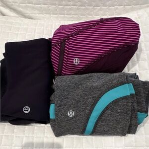 Lululemon Activewear Bundle Sz 6
